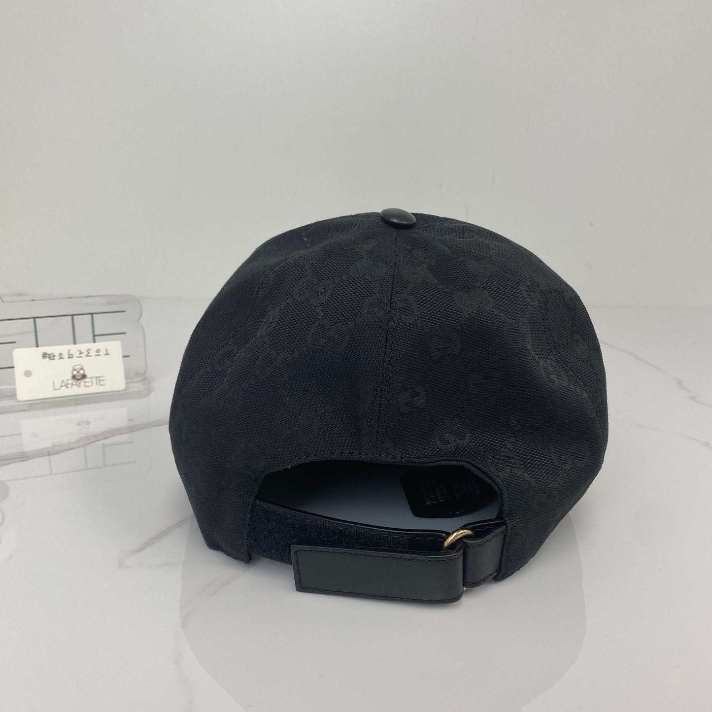 Gucci Original GG Canvas Baseball Hat with Web - Lafayette Consignment