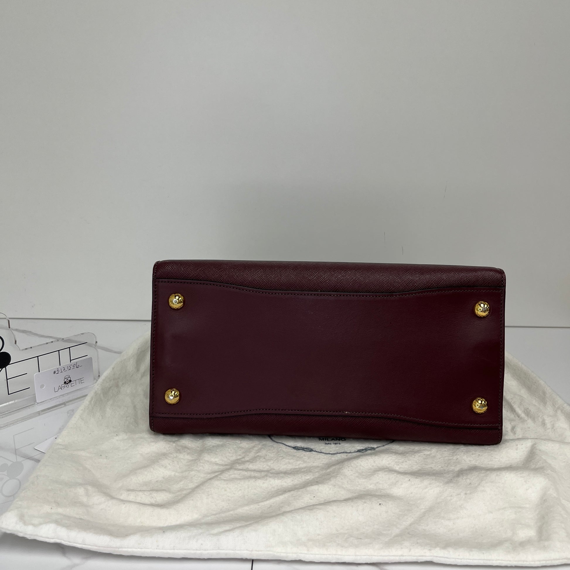 Prada Bibliotheque Saffiano Tote - Lafayette Consignment