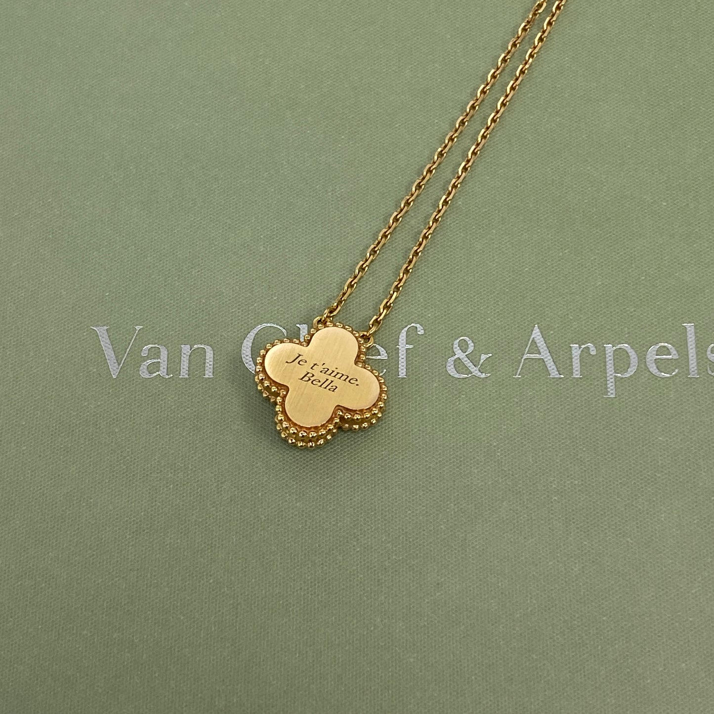 Van Cleef & Arpels 2017 Limited Edition Vintage Alhambra Pendant - Lafayette Consignment