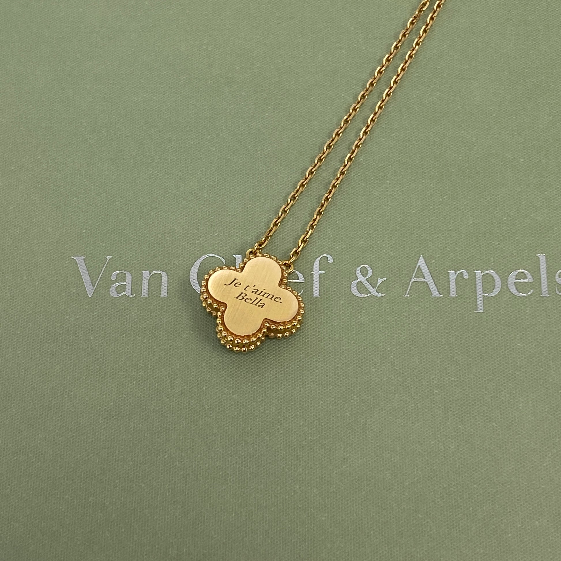 Van Cleef & Arpels 2017 Limited Edition Vintage Alhambra Pendant - Lafayette Consignment