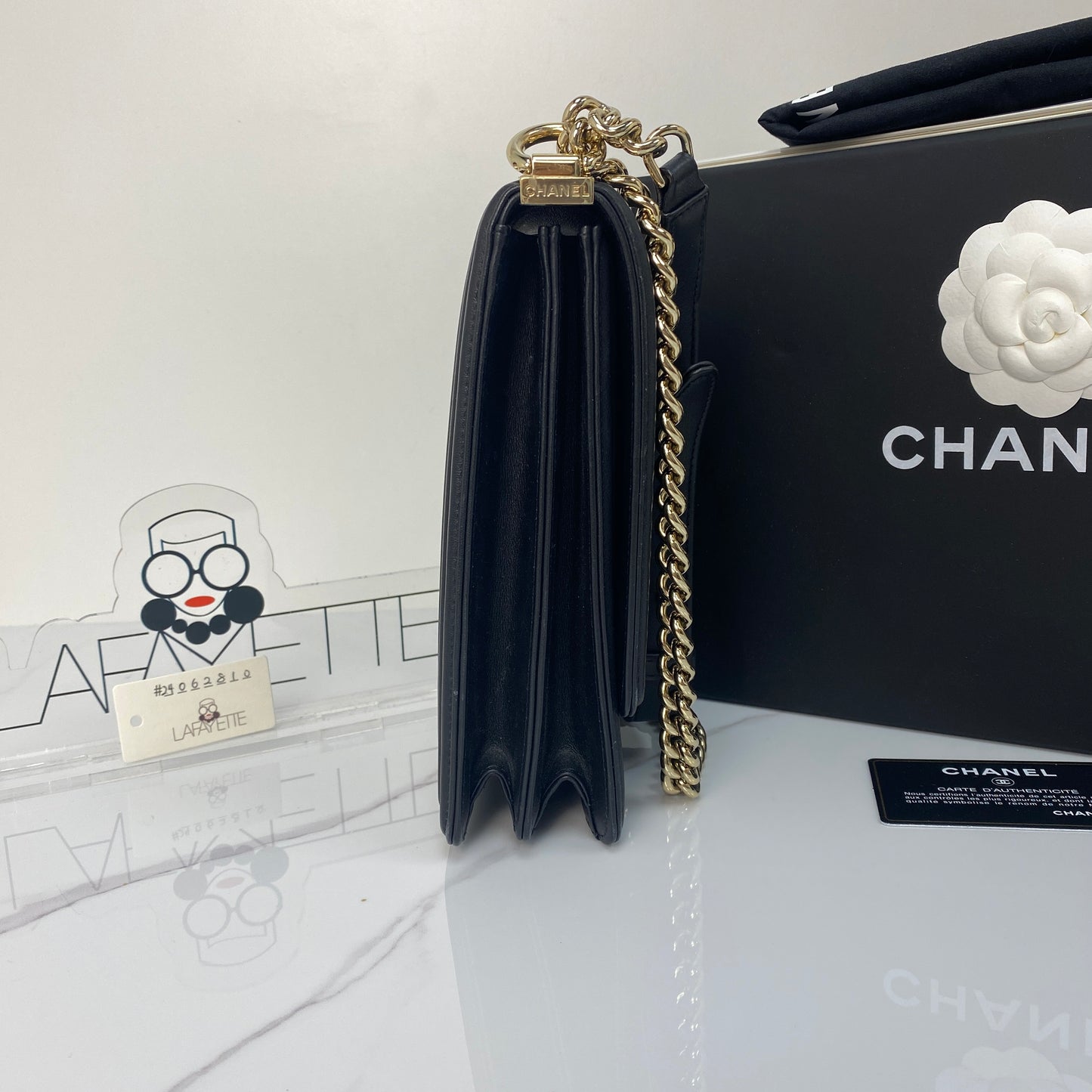 Chanel North South Boy Flap Bag - Lafayette Consignment