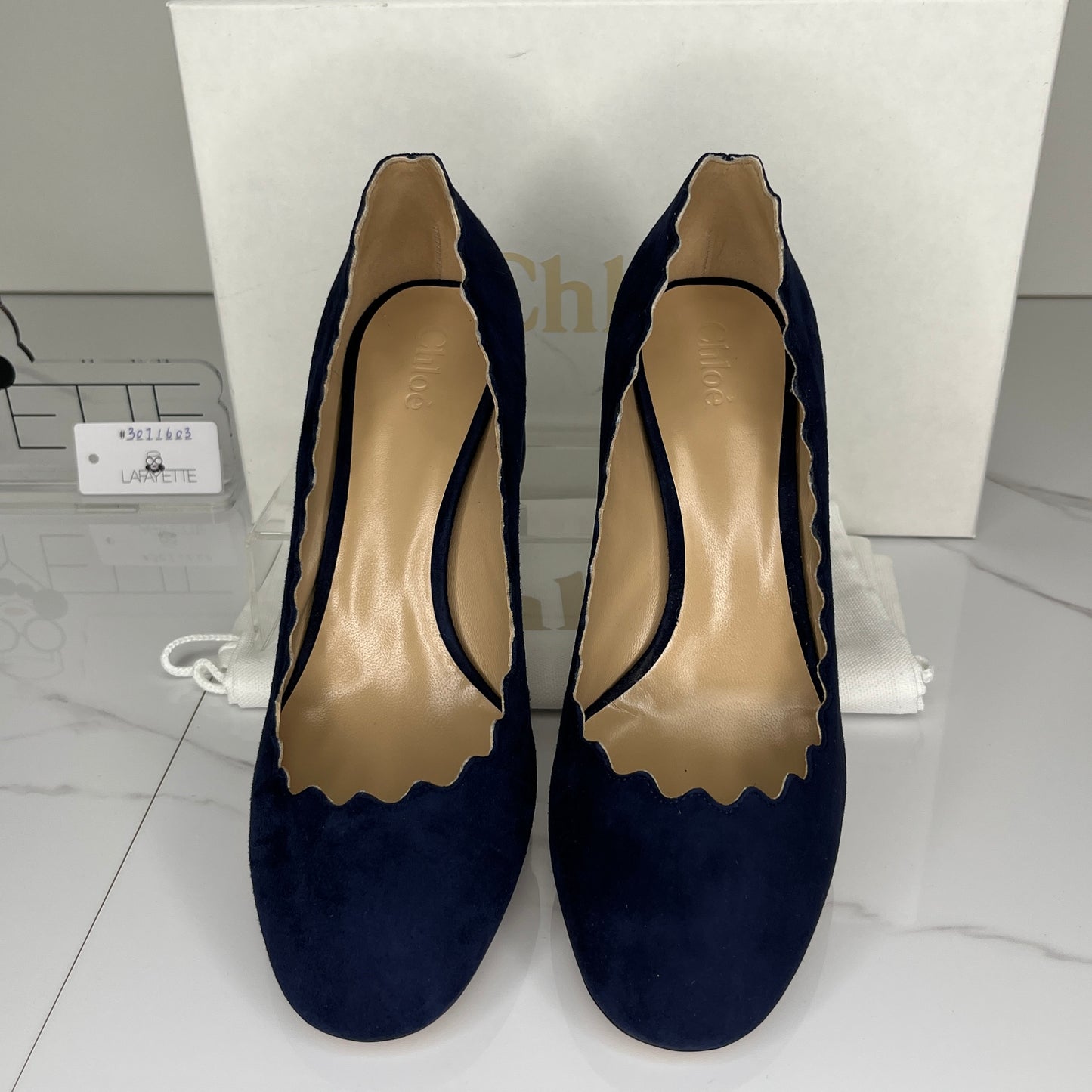 Chloé Pump Blue Lagoon