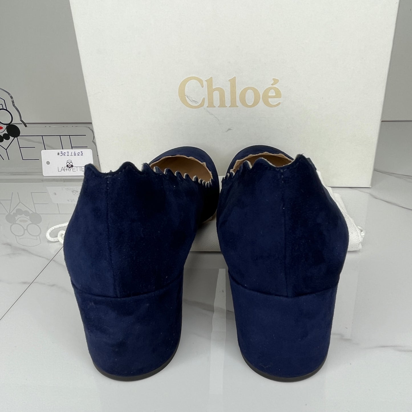 Chloé Pump Blue Lagoon