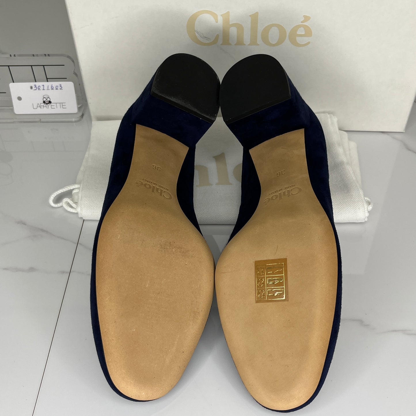 Chloé Pump Blue Lagoon