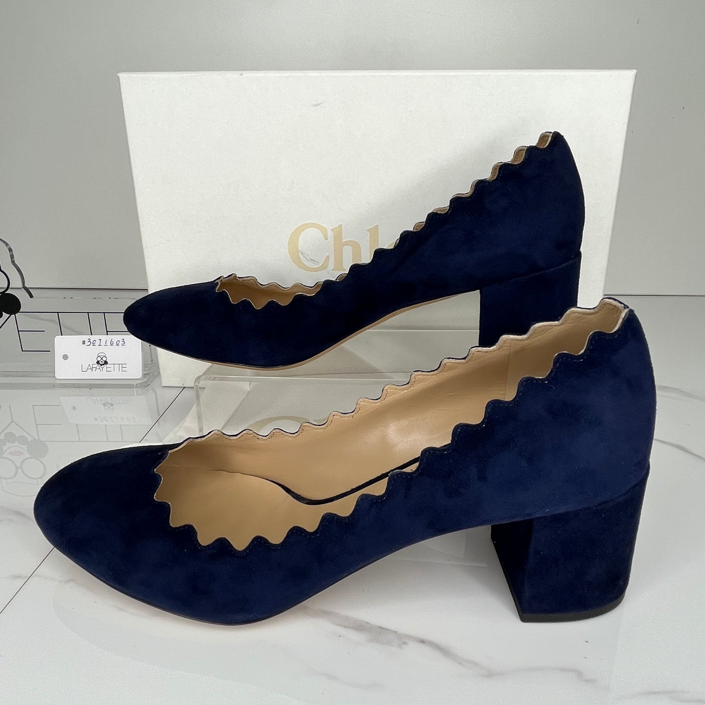 Chloé Pump Blue Lagoon