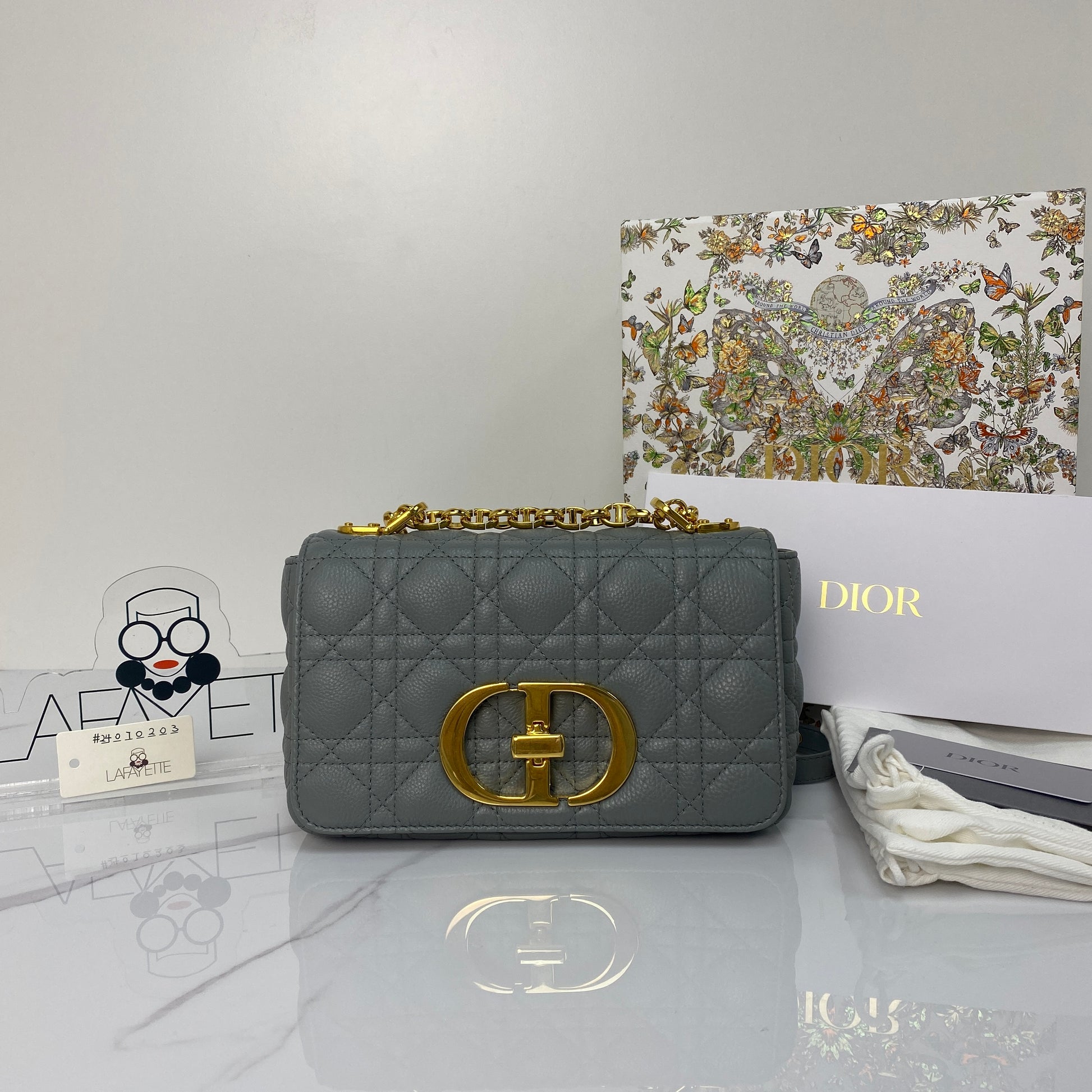 Christian Dior Small Dior Caro Bag - Lafayette Consignment