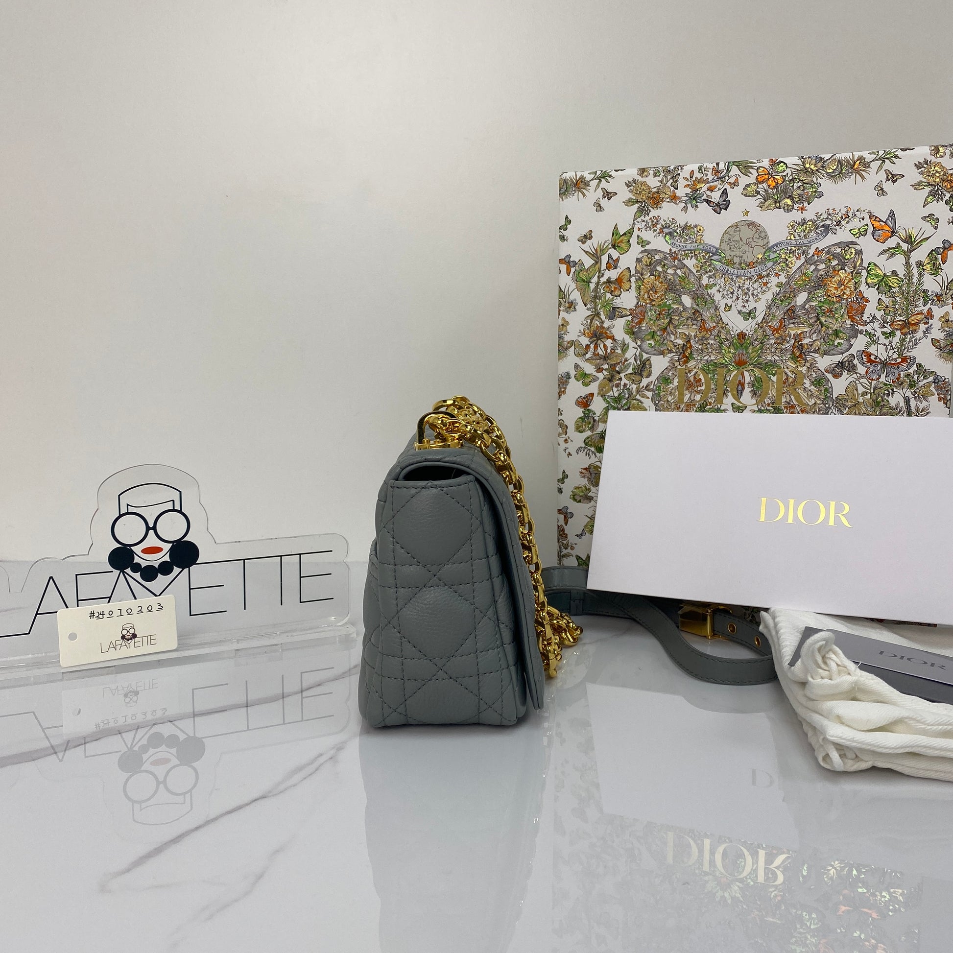 Christian Dior Small Dior Caro Bag - Lafayette Consignment