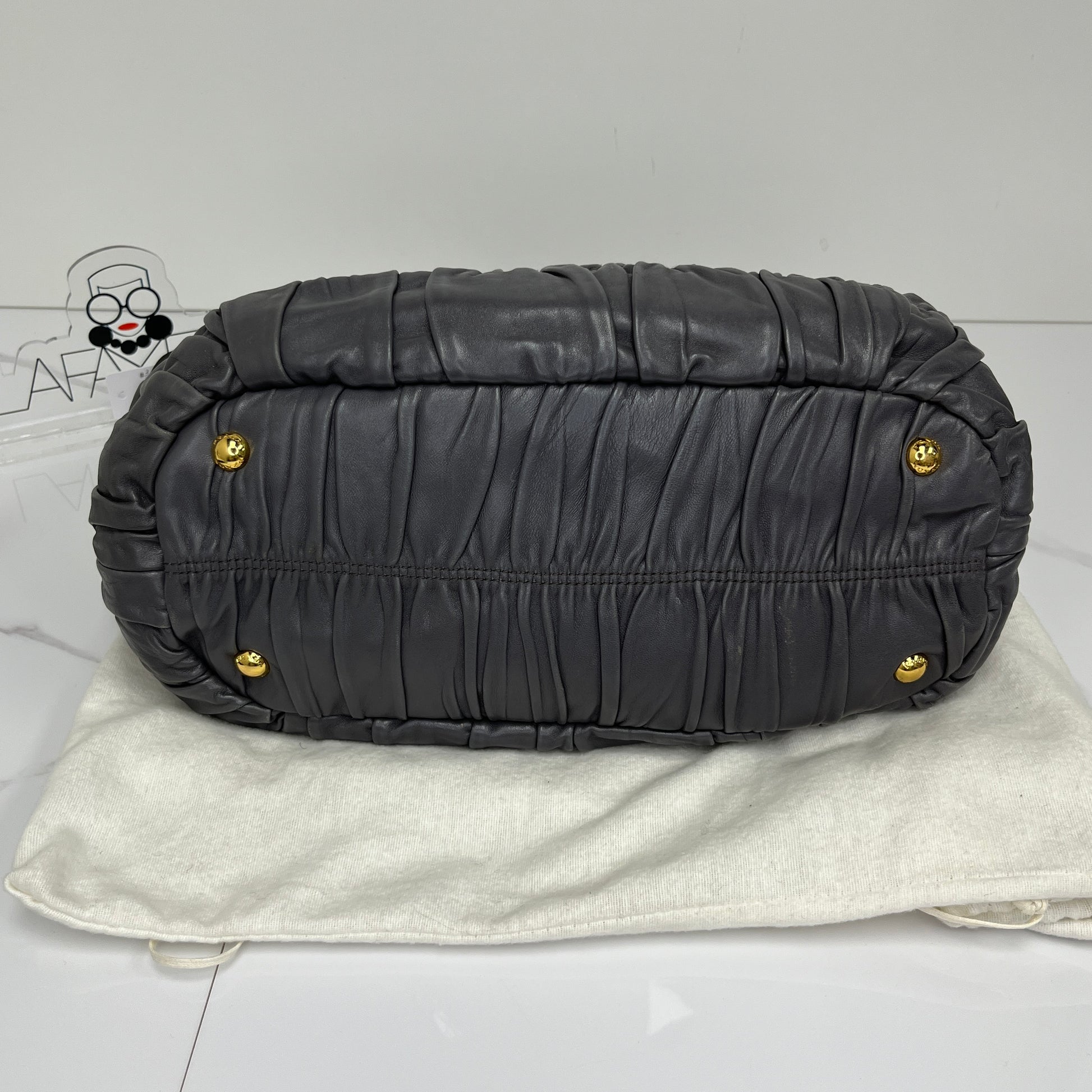 Prada Tessuto Graufe Handbag - Lafayette Consignment