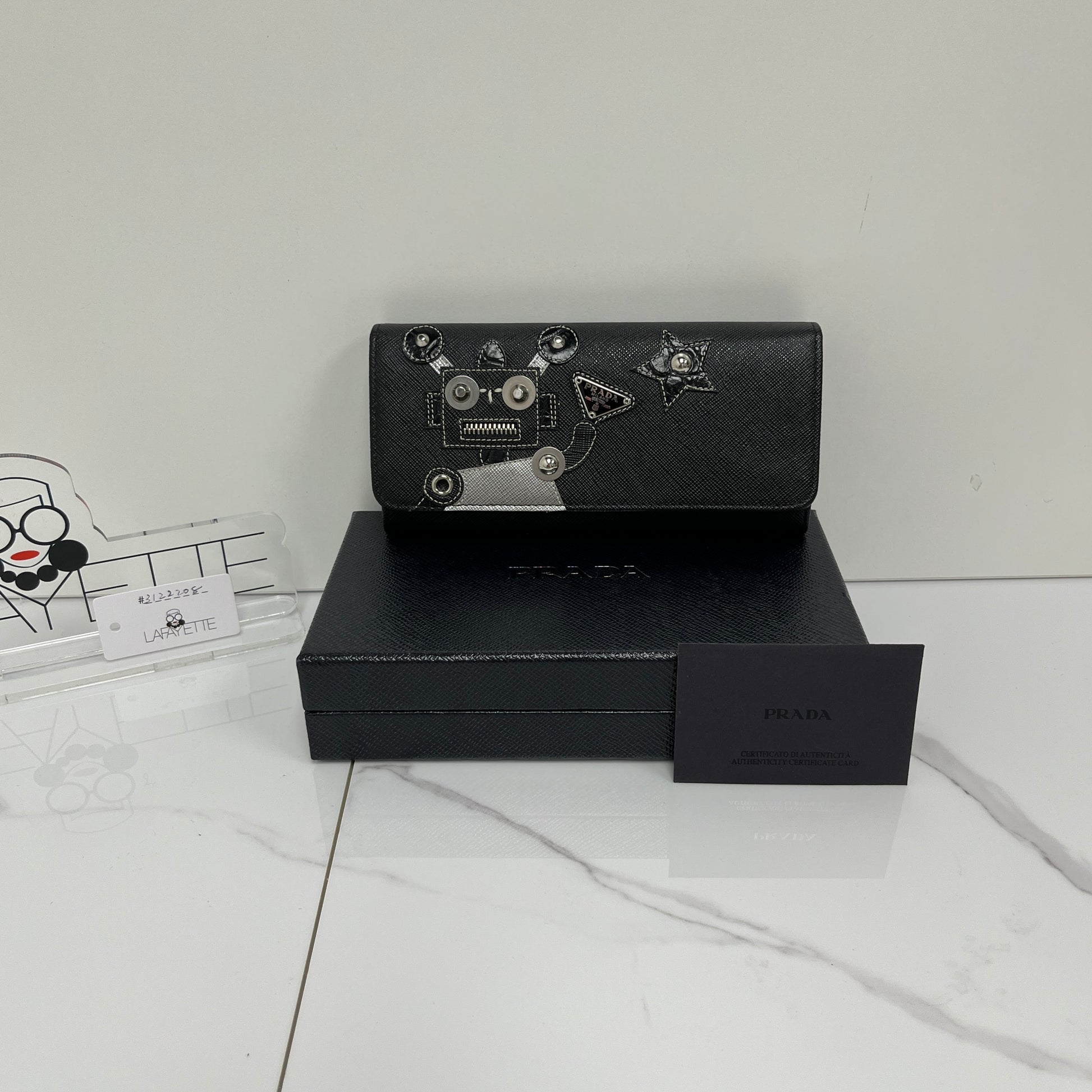 Prada Robot Wallet - Lafayette Consignment