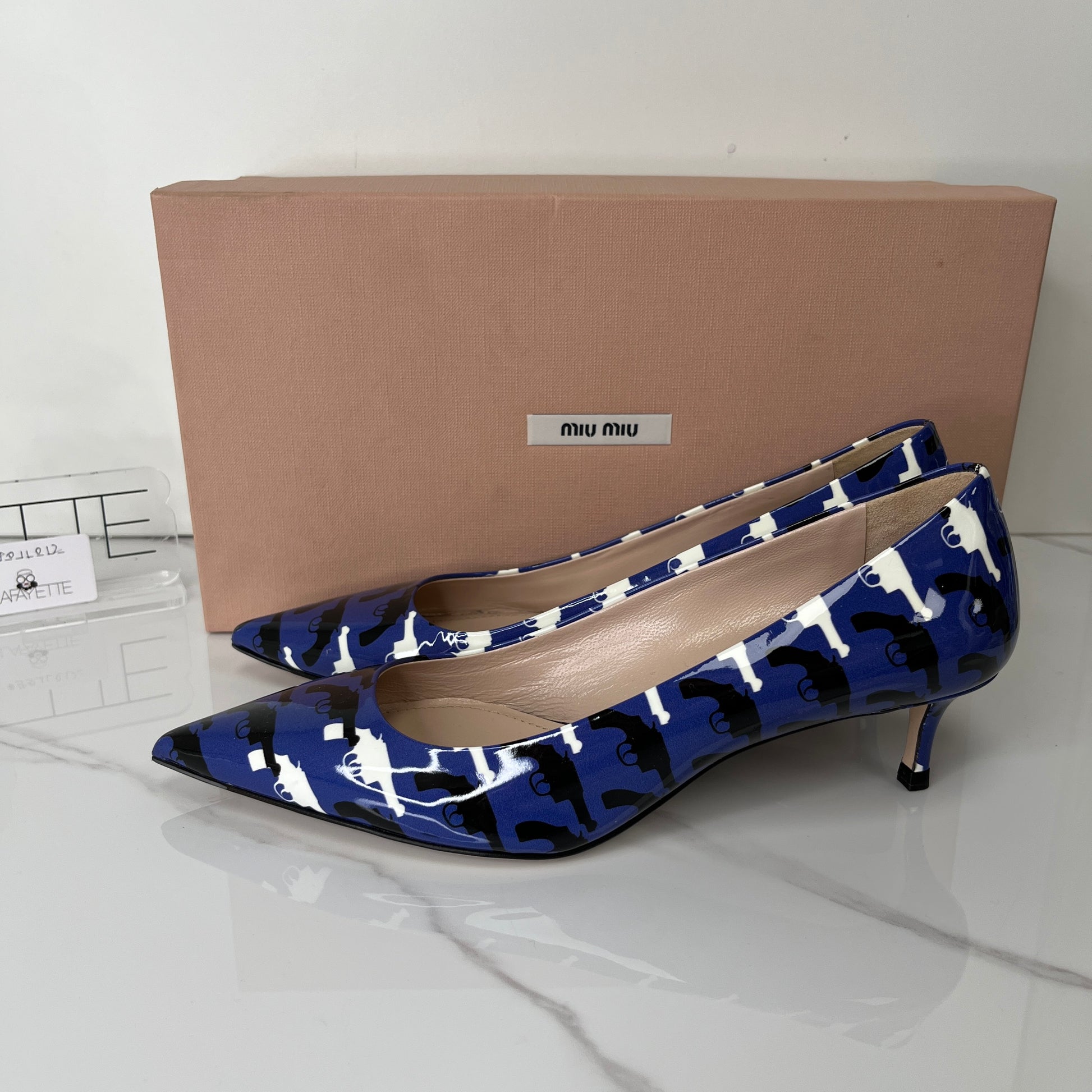 Miu Miu Pointy Pumps - Lafayette Consignment