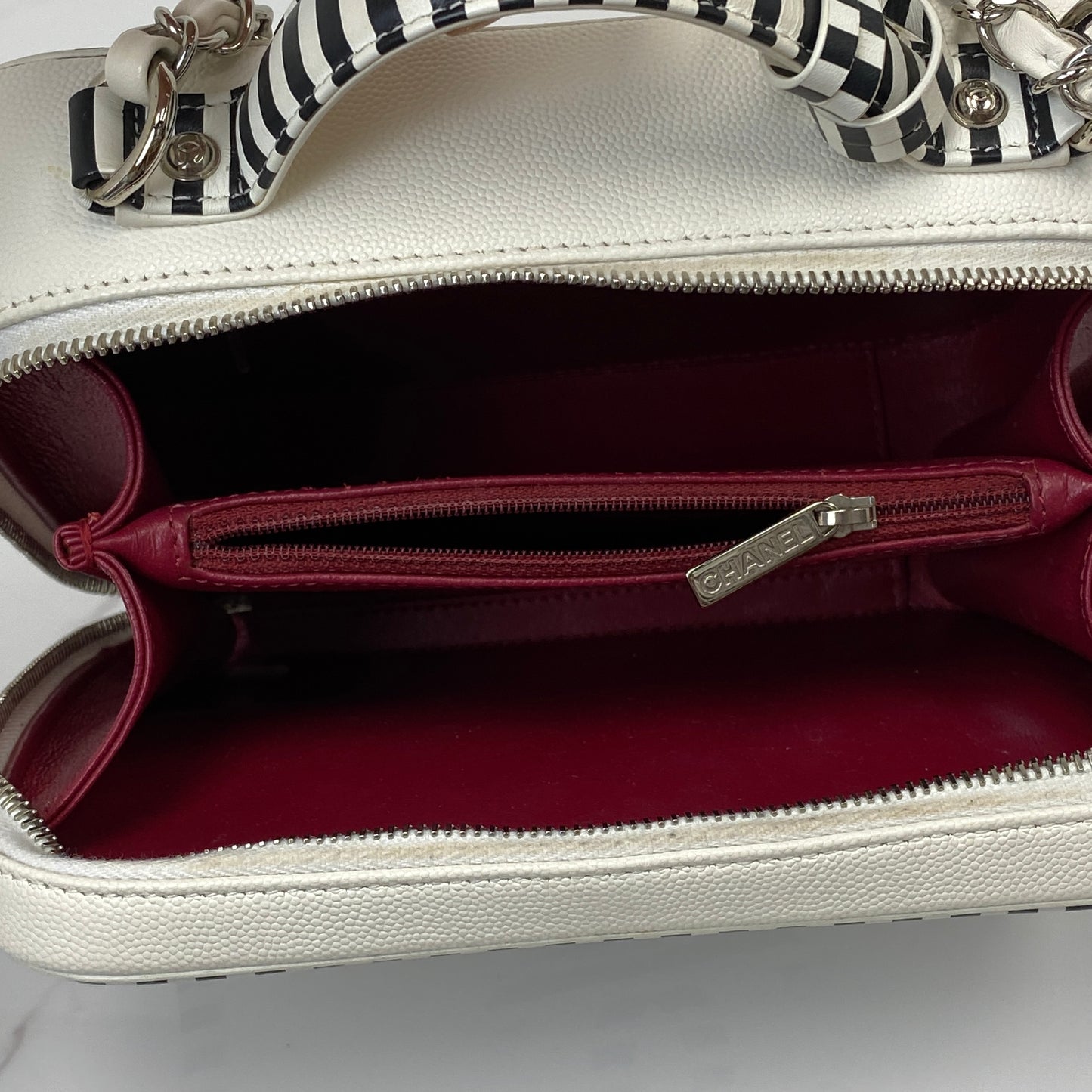 Chanel Filigree Vanity Case - Lafayette Consignment