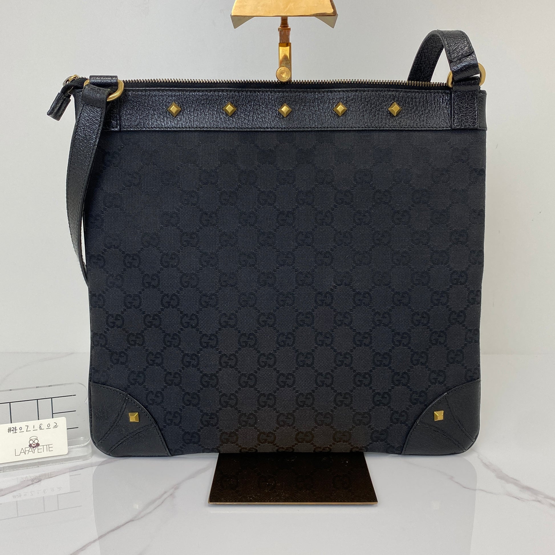 Gucci GG Canvas Messenger Bag - Lafayette Consignment