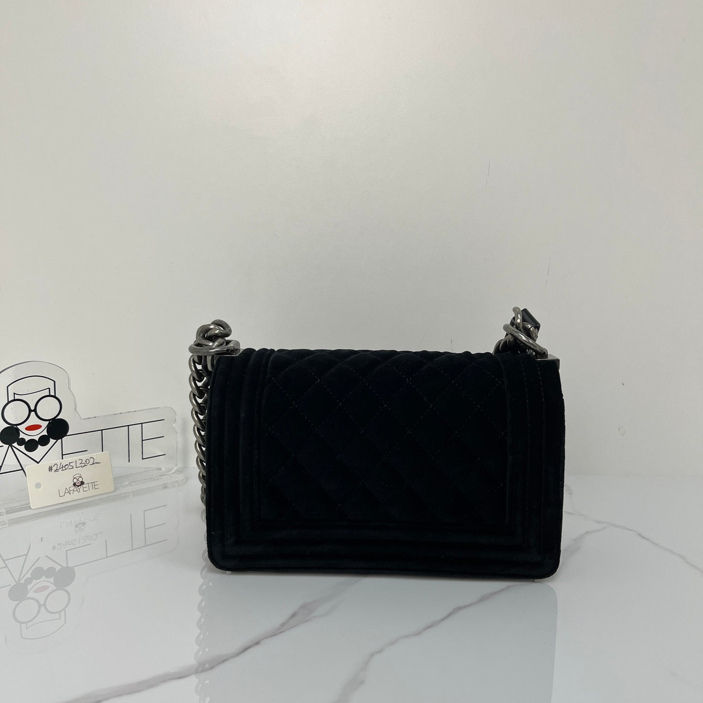 Chanel Small Leboy Handbag - Black - Lafayette Consignment