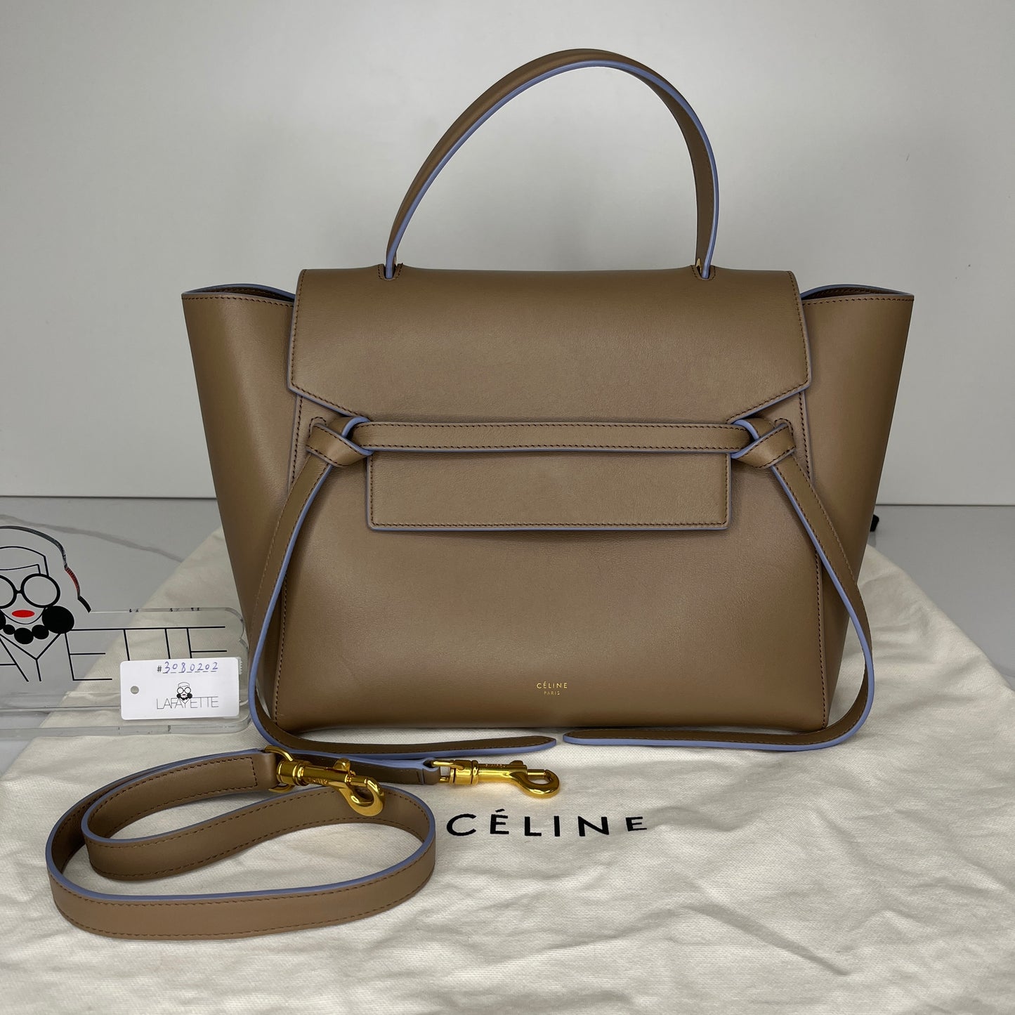 Celine Mini Belt Bag Brown