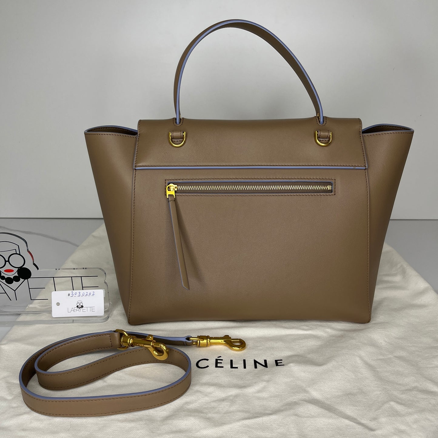 Celine Mini Belt Bag Brown