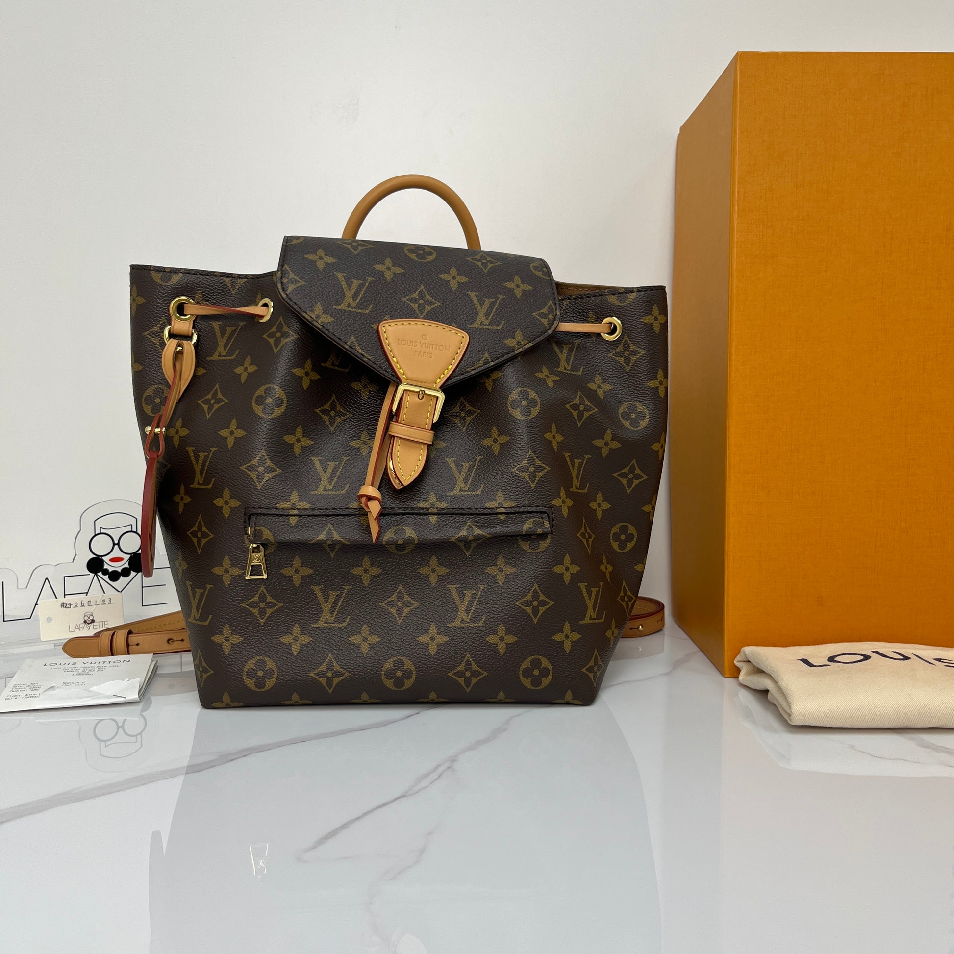 Louis Vuitton Montsouris NM PM Back Pack - Lafayette Consignment