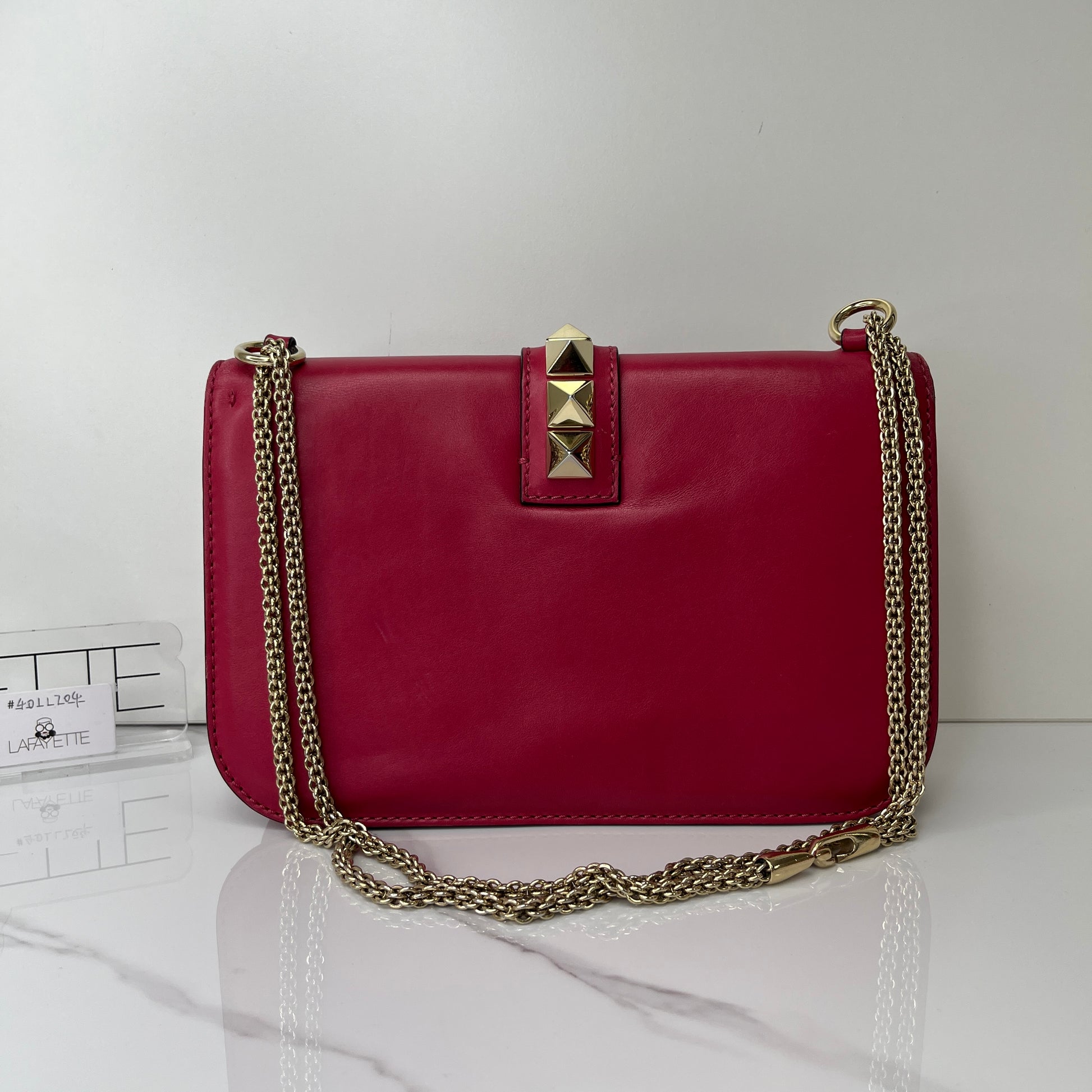 Valentino Medium Rockstud Glam Shoulder Bag - Lafayette Consignment