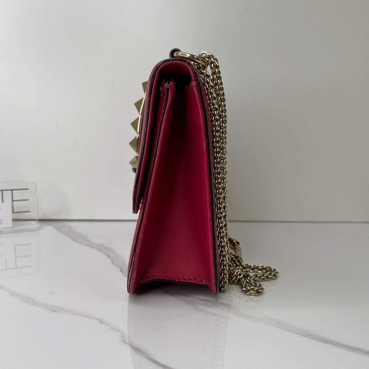 Valentino Medium Rockstud Glam Shoulder Bag - Lafayette Consignment