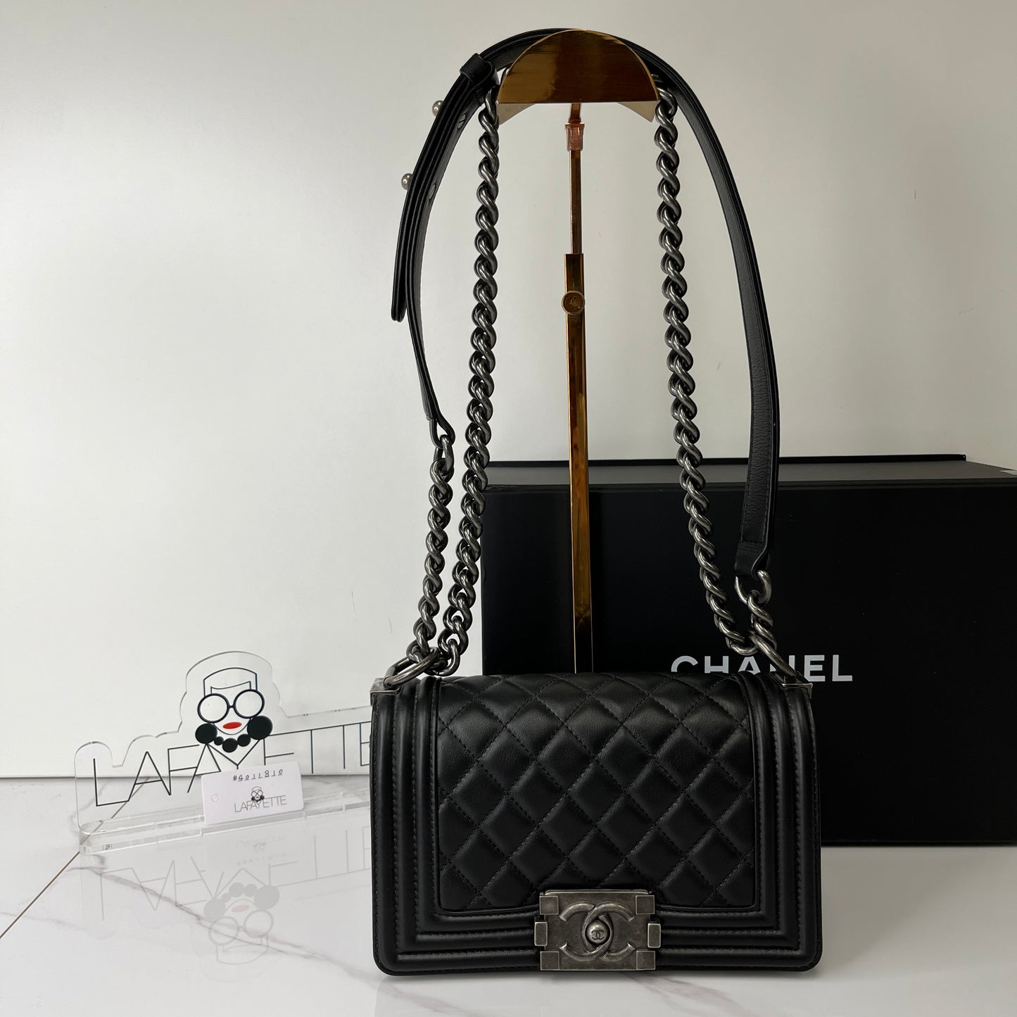 Chanel Small Boy Hand Bag - Lafayette Consignment