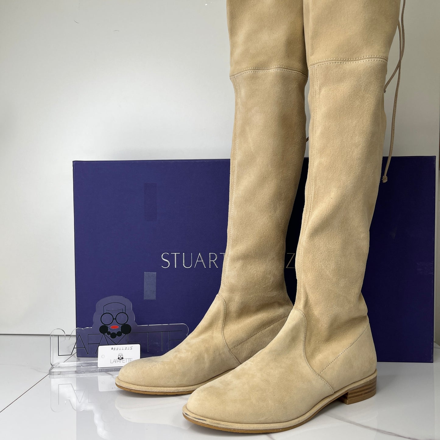 Stuart Weitzman Lowland Suede - Boots - Lafayette Consignment