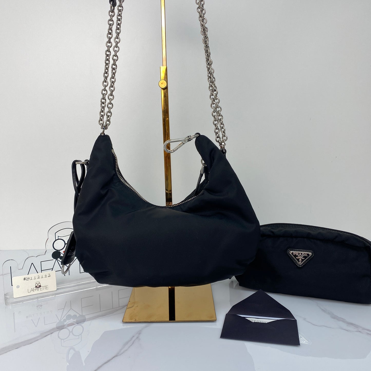 Prada Tessuto Nylon Re-edition 2006 Chain Bag