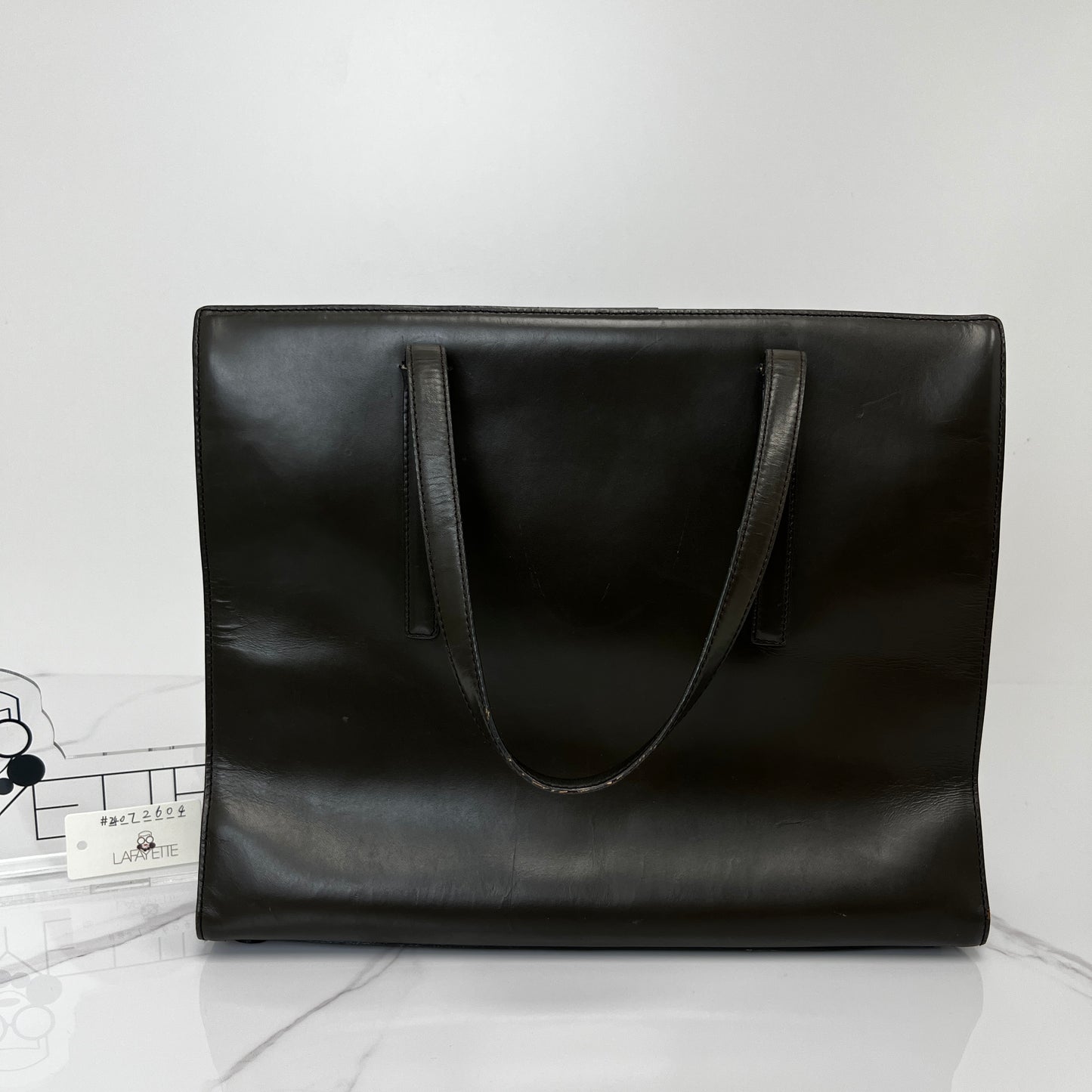 Prada Leather Tote Bag