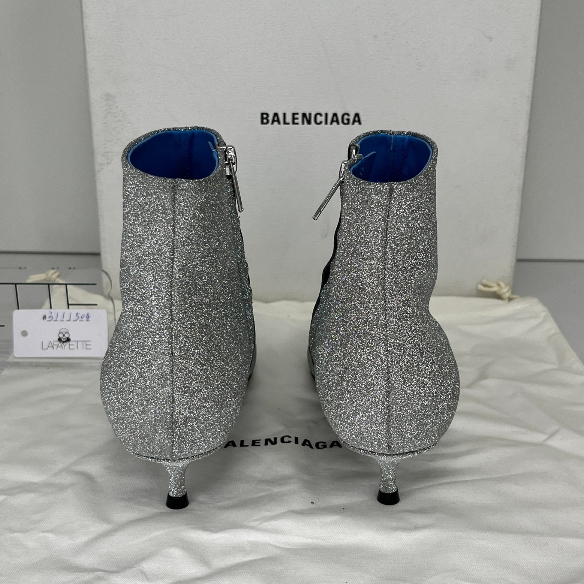 Balenciaga Knife Glitter Boots - Szie 37