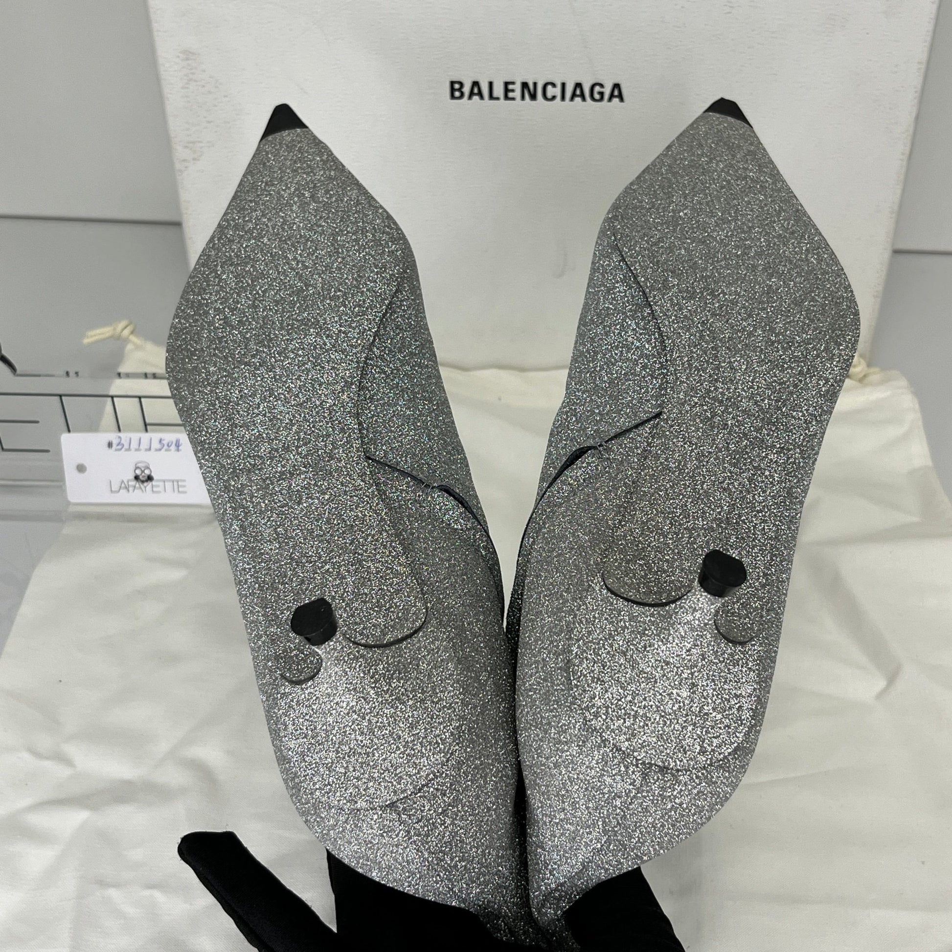 Balenciaga Knife Glitter Boots - Szie 37