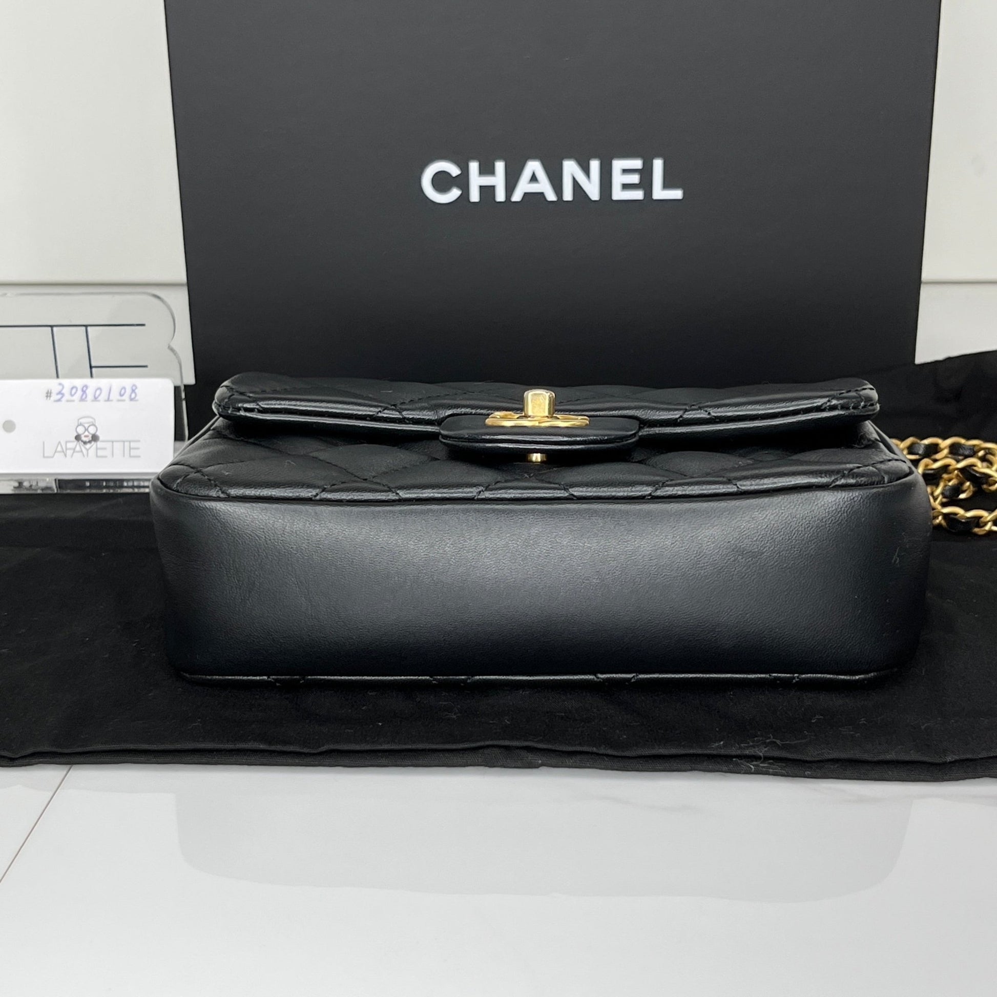 Chanel Mini Flap Bag with Heart Chain