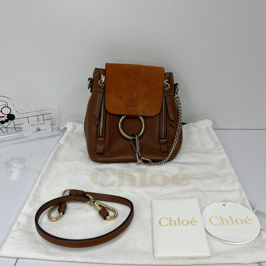 Chloe Mini Faye Backpack