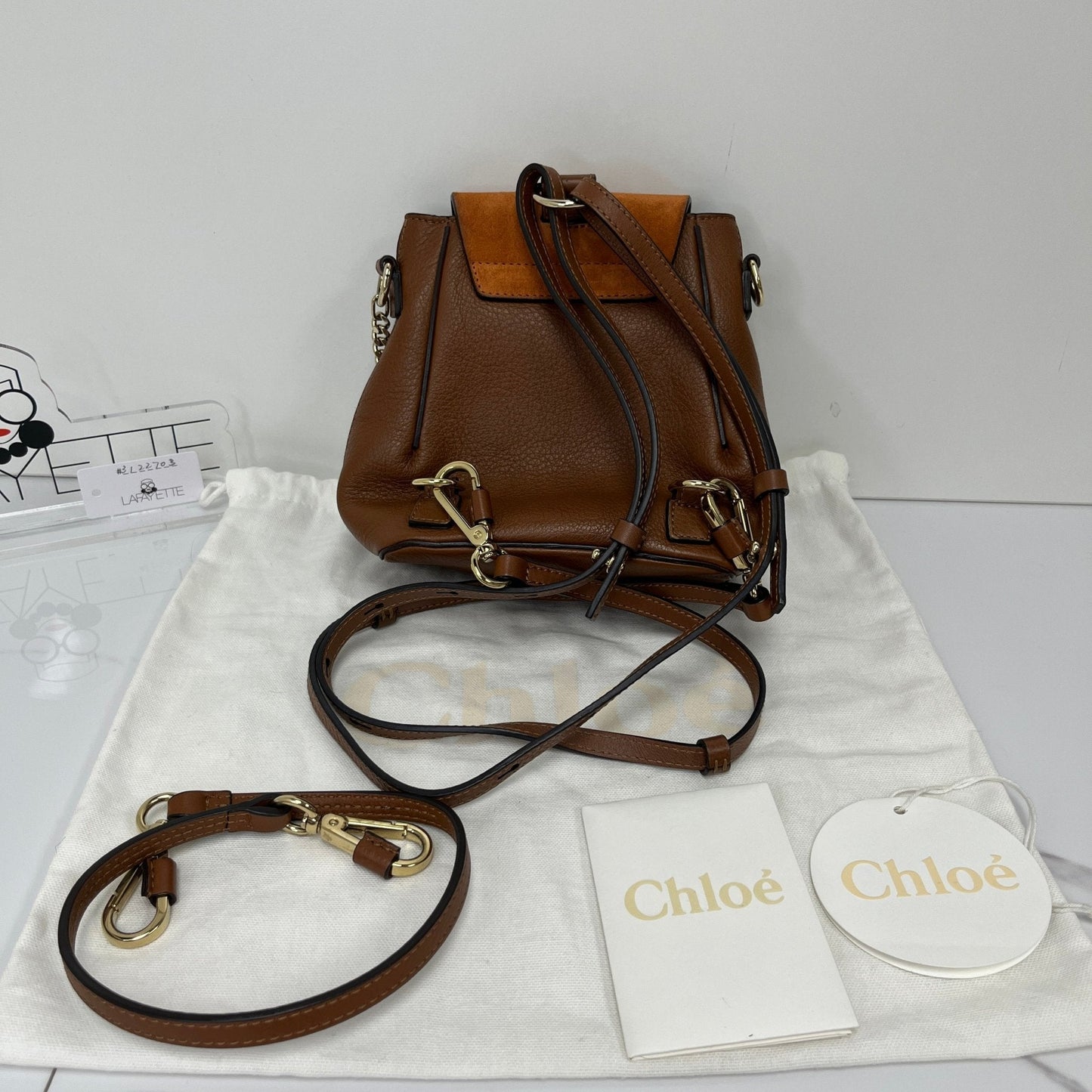 Chloe Mini Faye Backpack