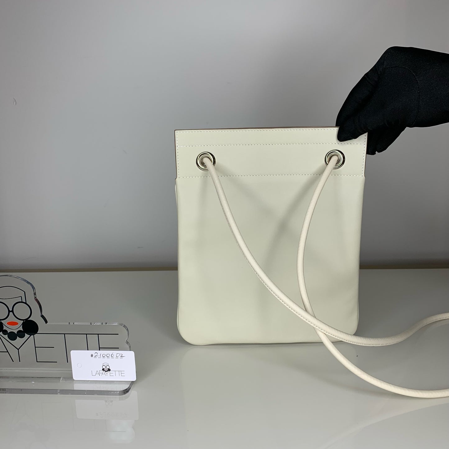 Hermes Mini Aline Bag - White - Lafayette Consignment